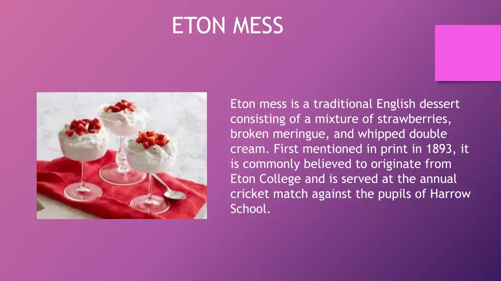 eton mess