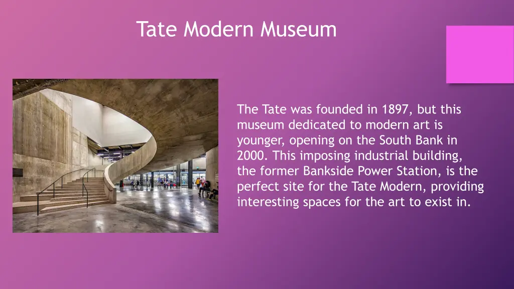 tate modern museum