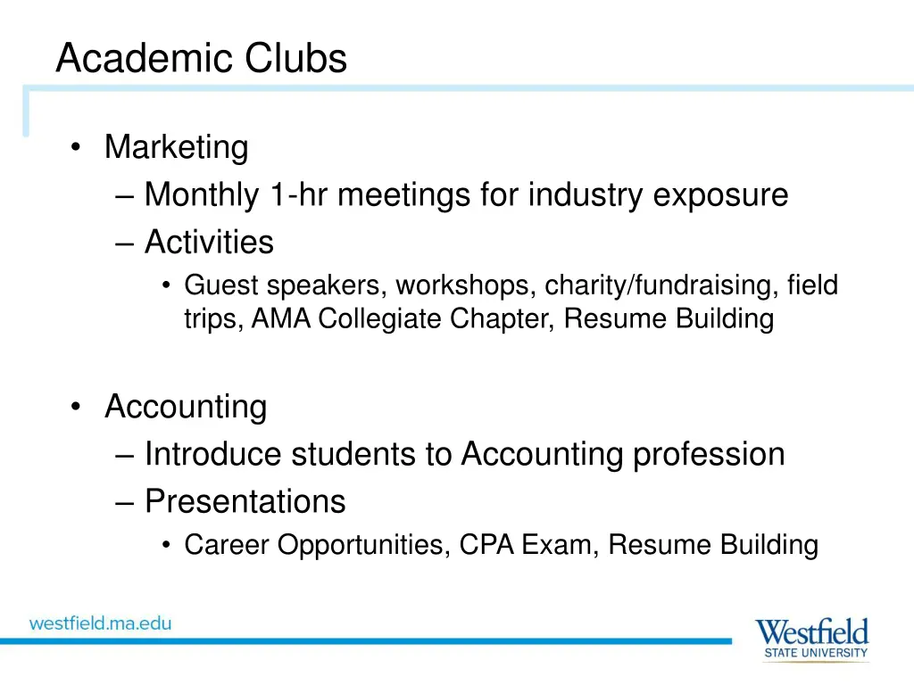 academic clubs