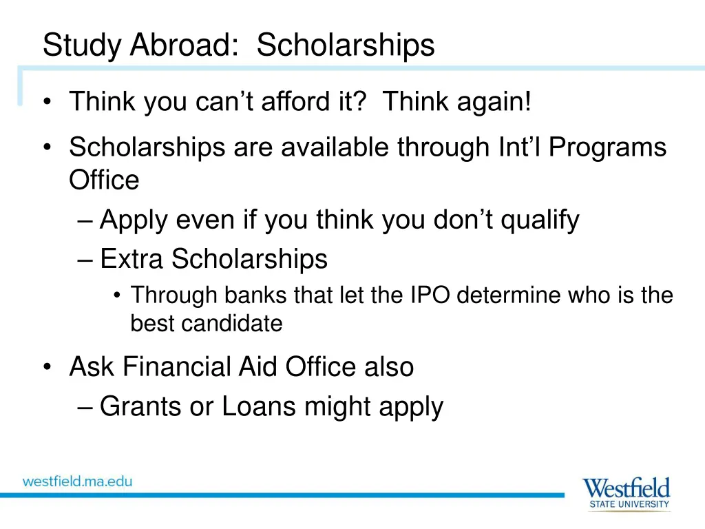 study abroad scholarships