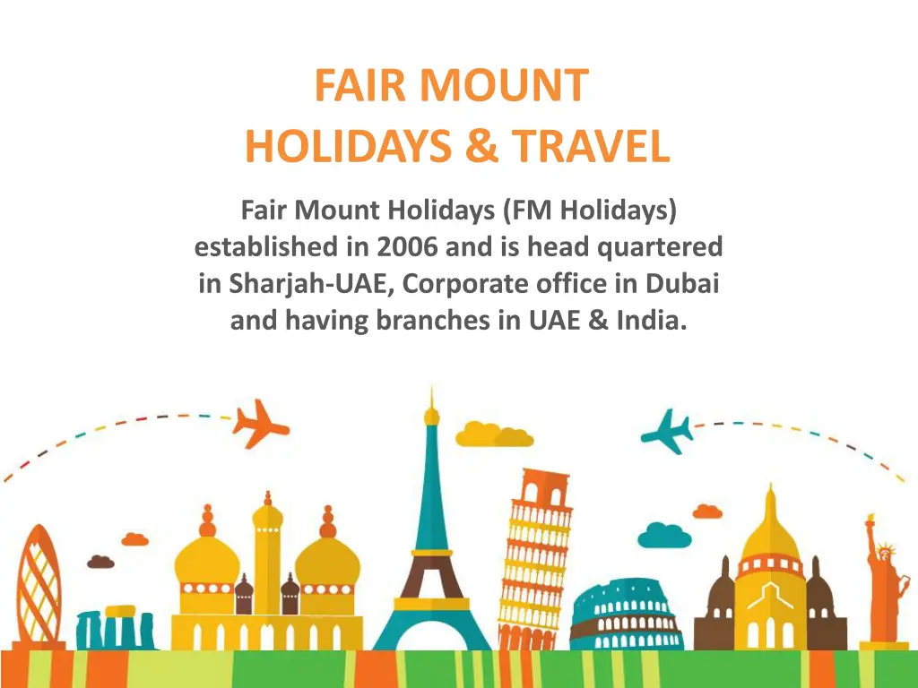 fair mount holidays travel