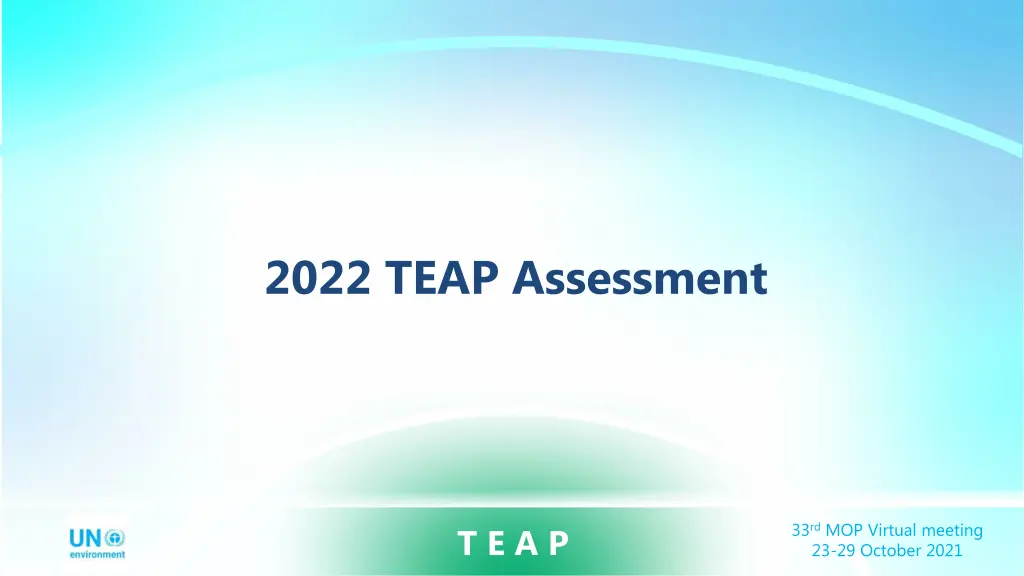 2022 teap assessment