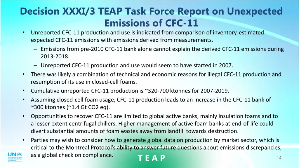 decision xxxi 3 teap task force report