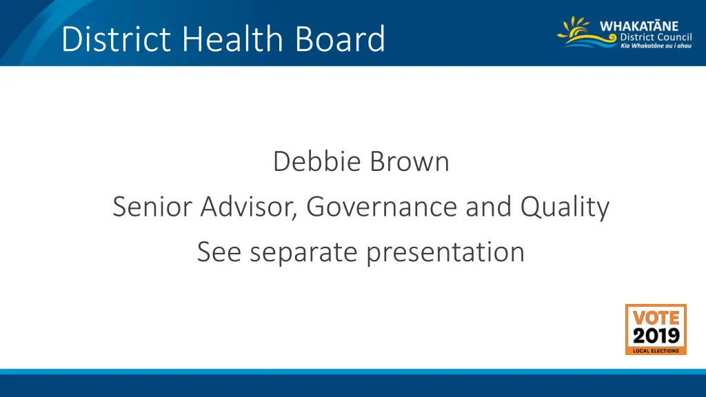 district health board