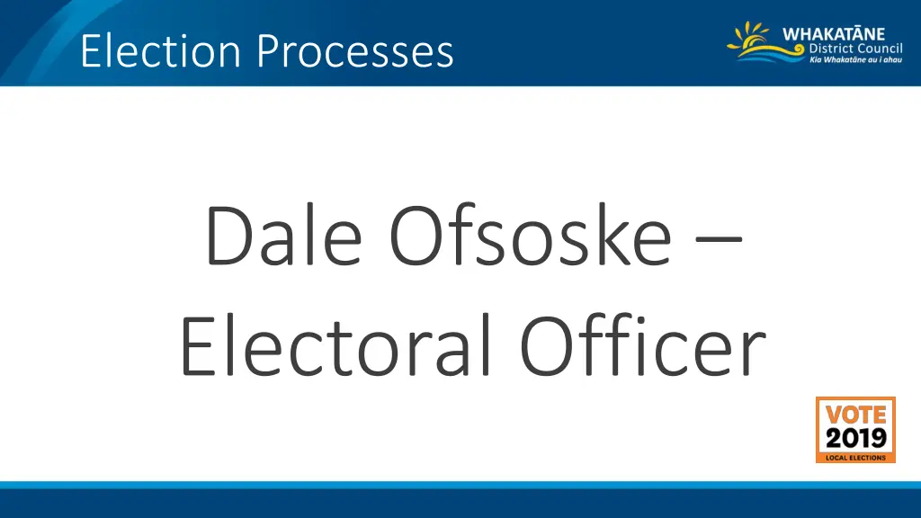 election processes