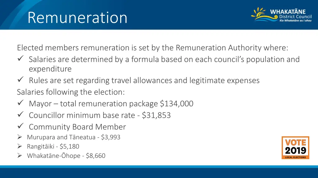 remuneration