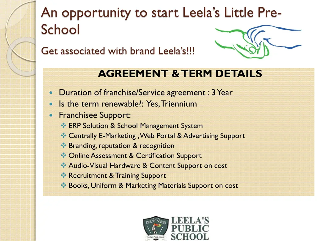 an opportunity to start leela s little pre school 5