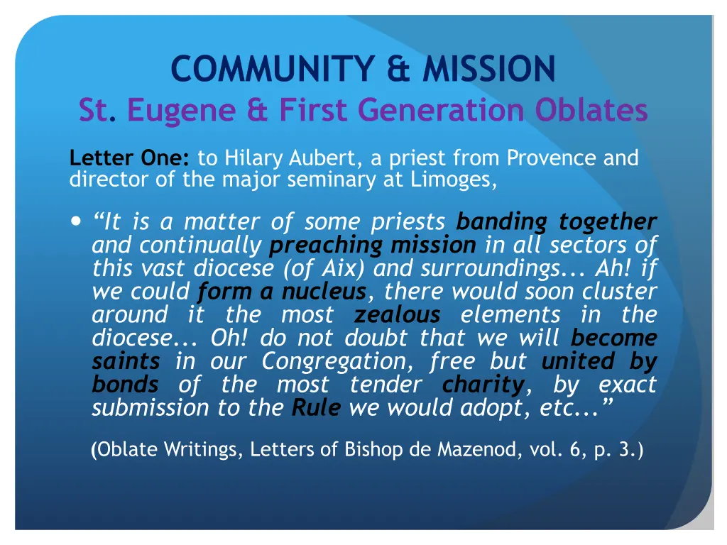 community mission st eugene first generation 2