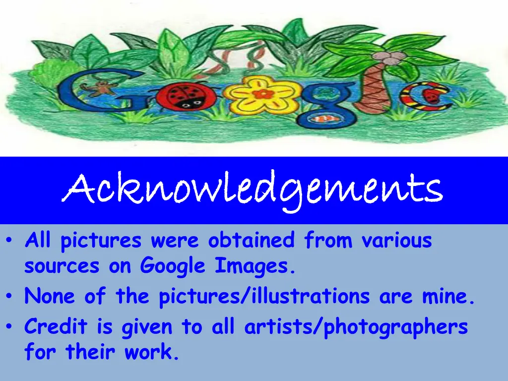 acknowledgements acknowledgements all pictures