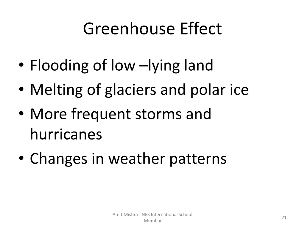 greenhouse effect 3