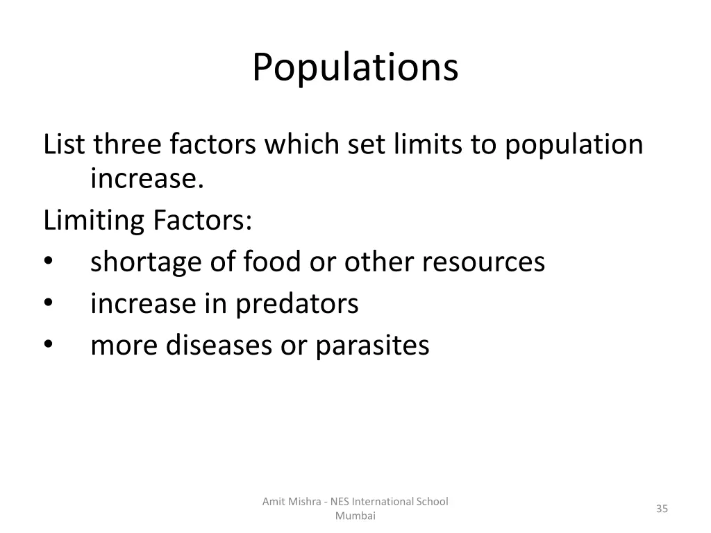 populations 7