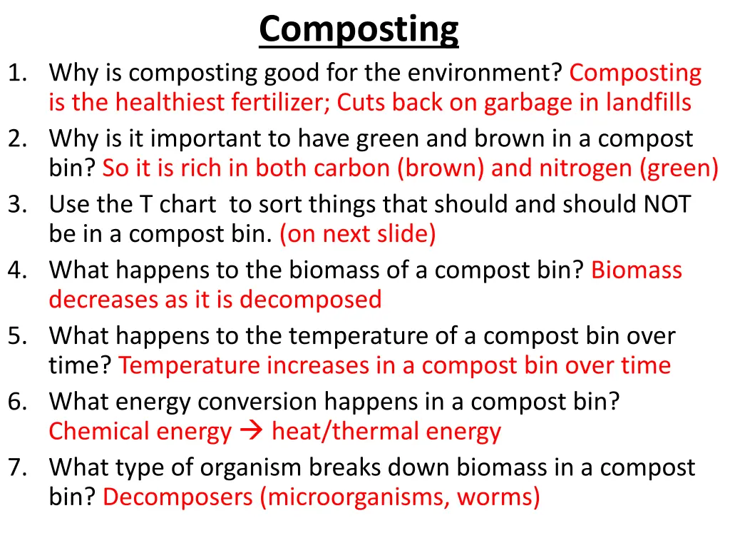 composting