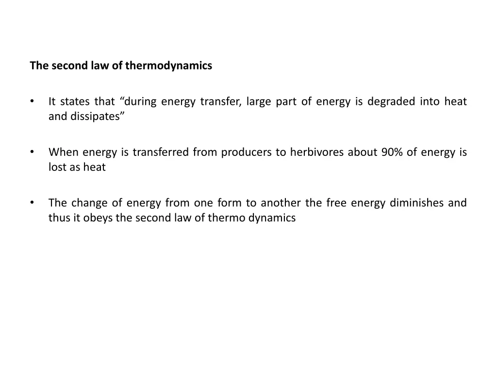 the second law of thermodynamics