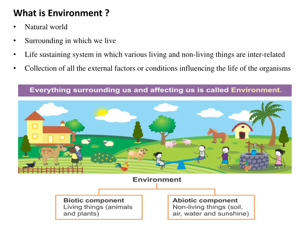 what is environment natural world