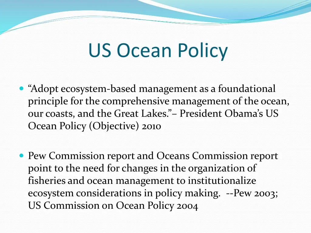 us ocean policy