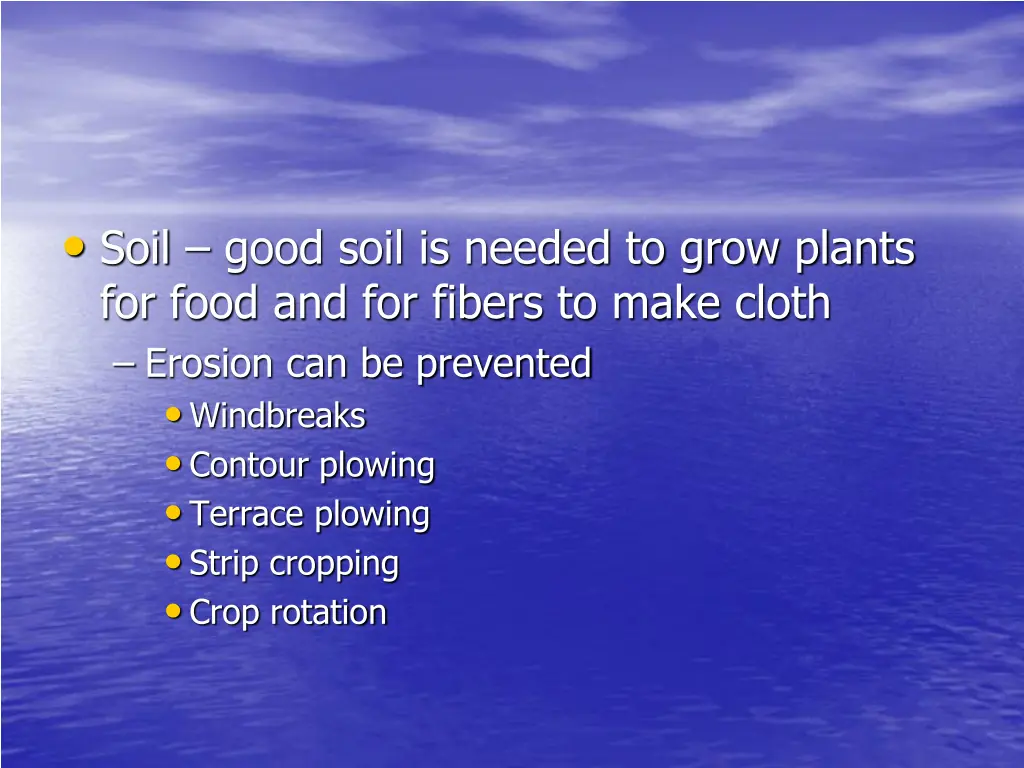 soil good soil is needed to grow plants for food