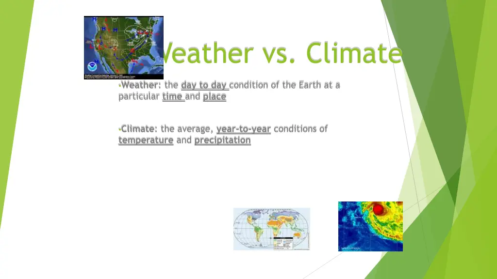 weather vs climate