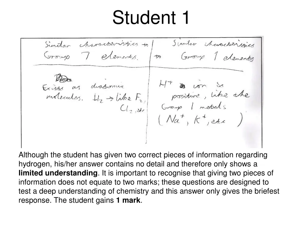 student 1 1