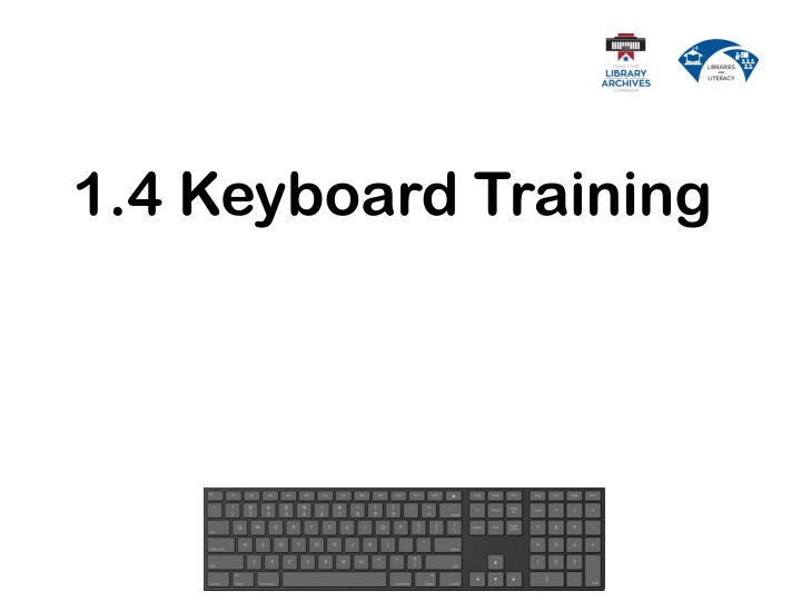 1 4 keyboard training