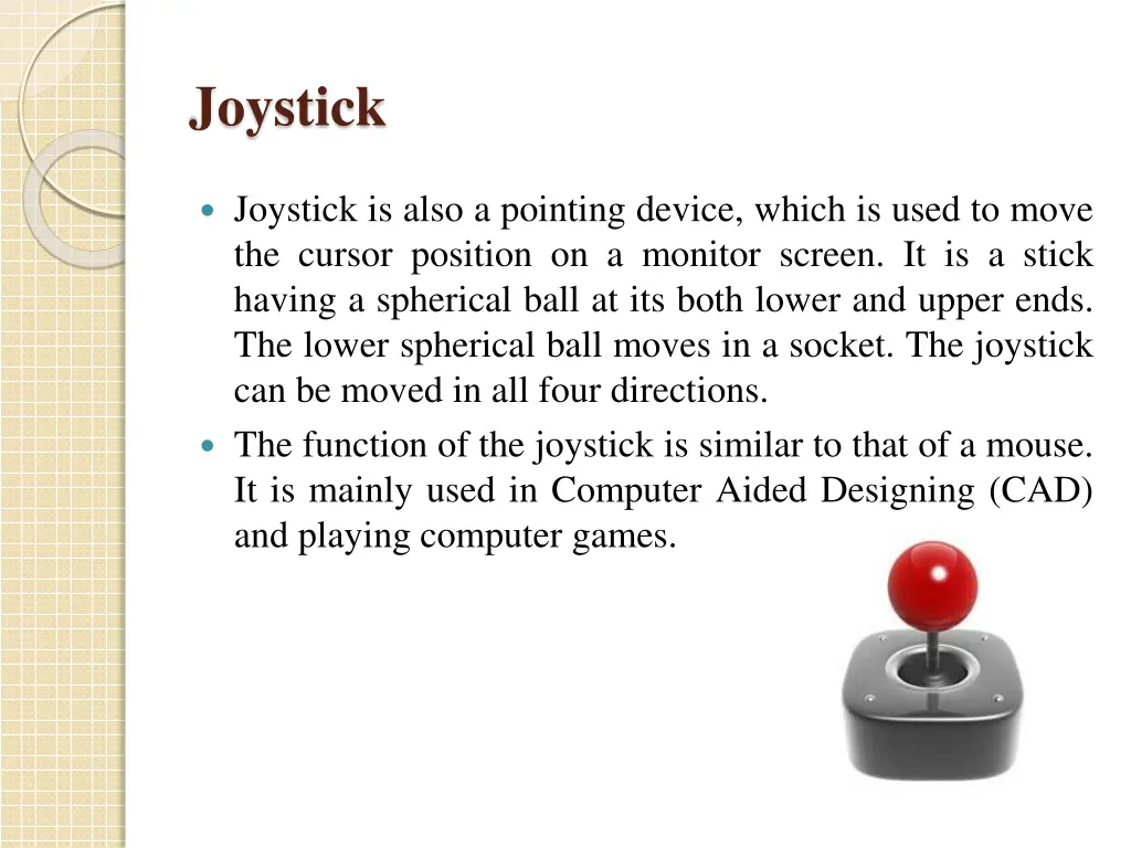 joystick