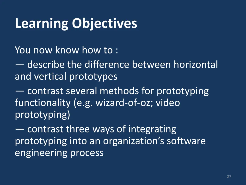 learning objectives 1