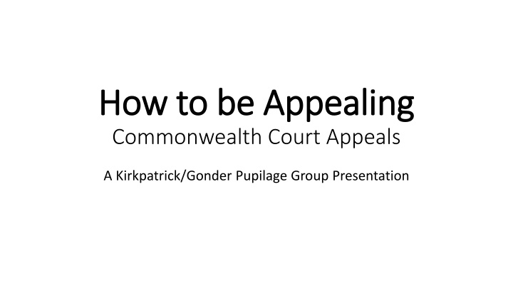 how to be appealing how to be appealing