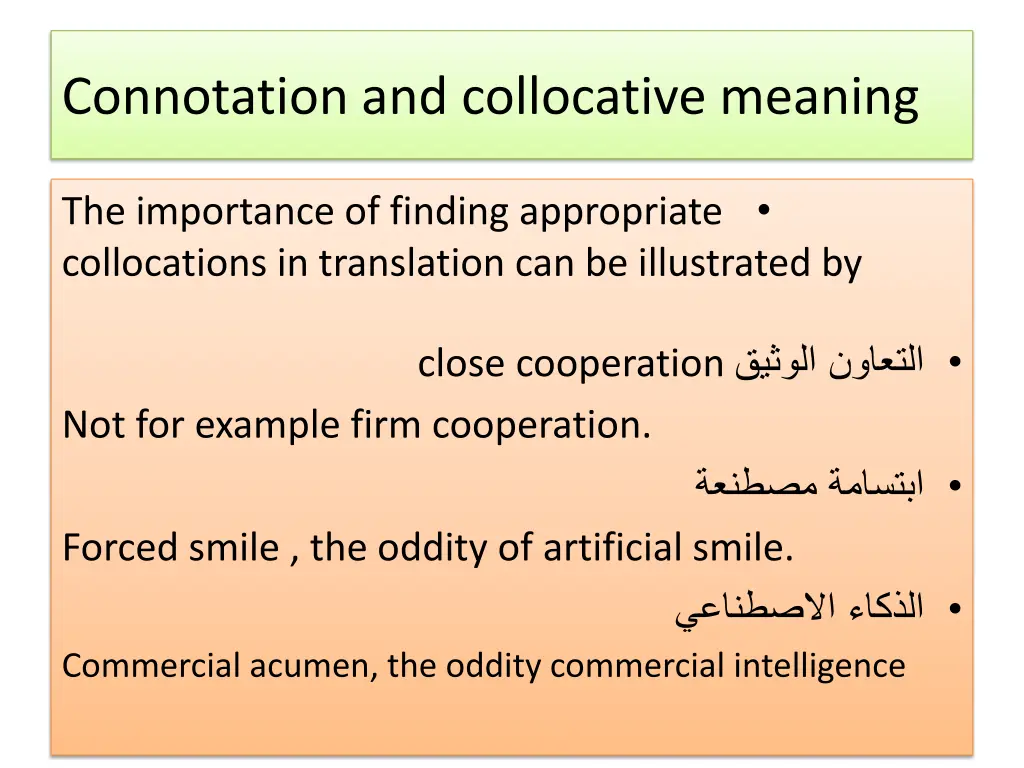 connotation and collocative meaning 1