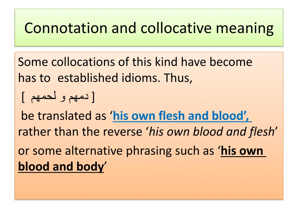 connotation and collocative meaning 3