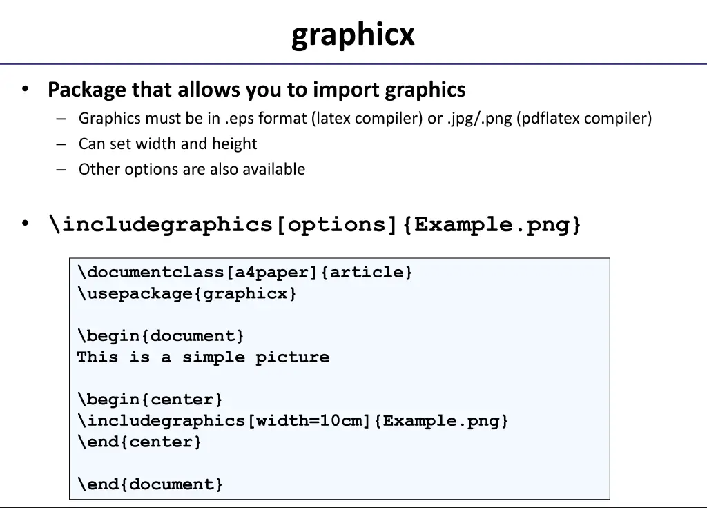 graphicx