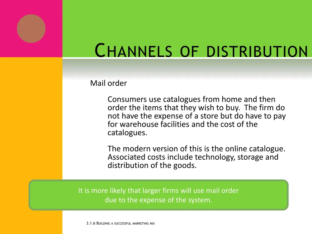 c hannels of distribution 4