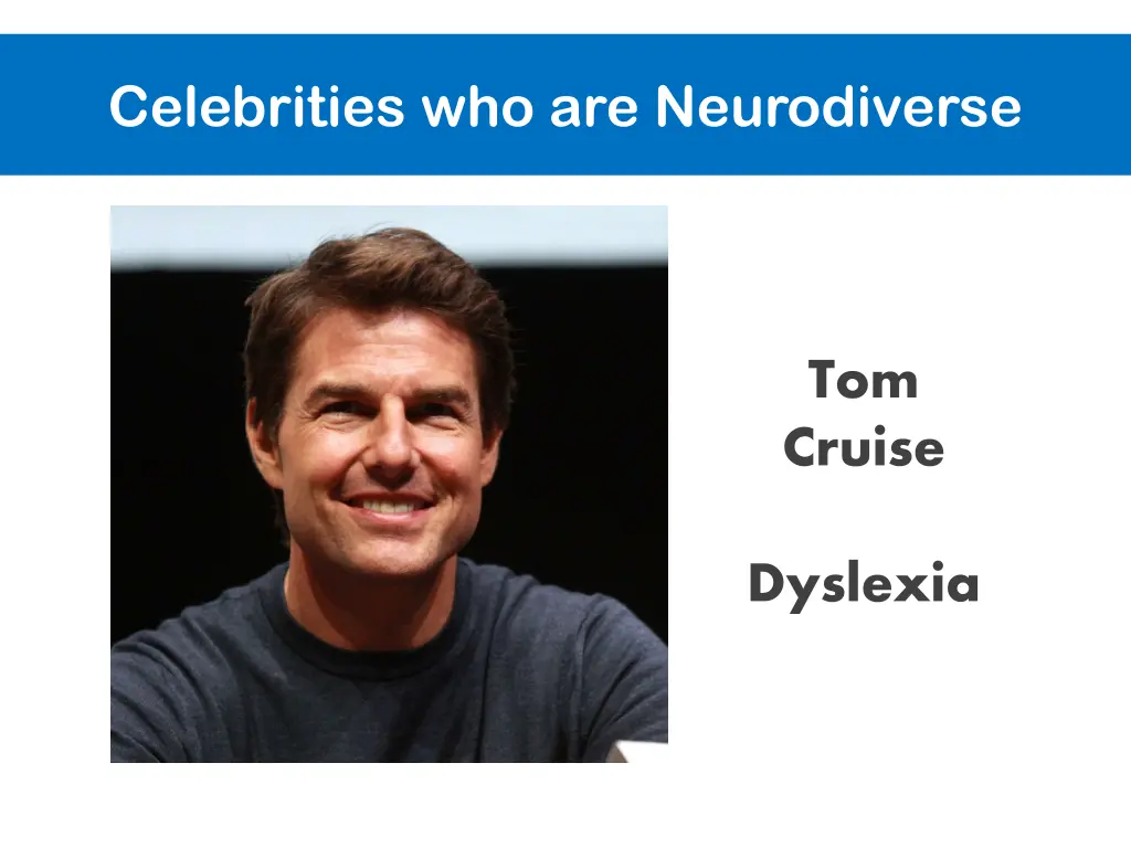 celebrities who are neurodiverse 14