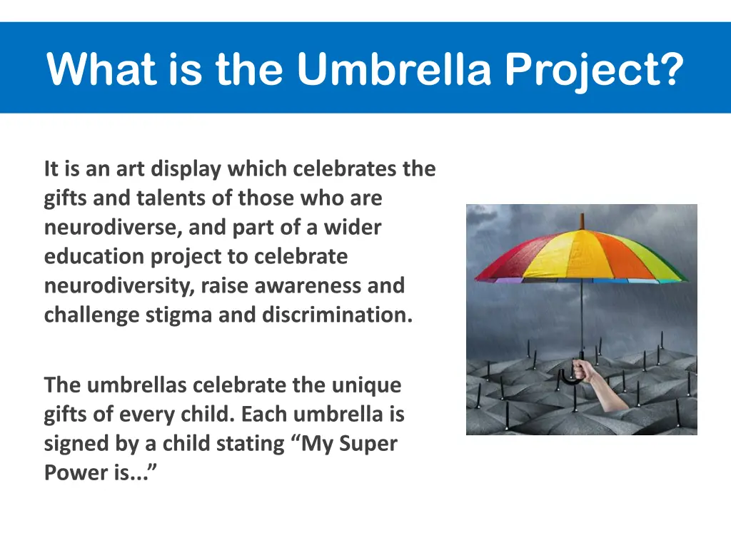 what is the umbrella project