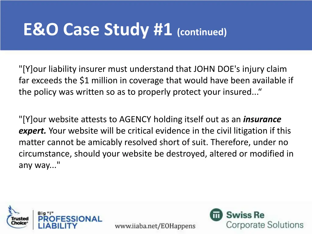 e o case study 1 continued 1