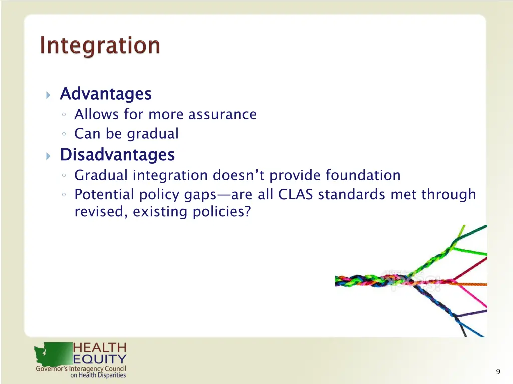 advantages allows for more assurance