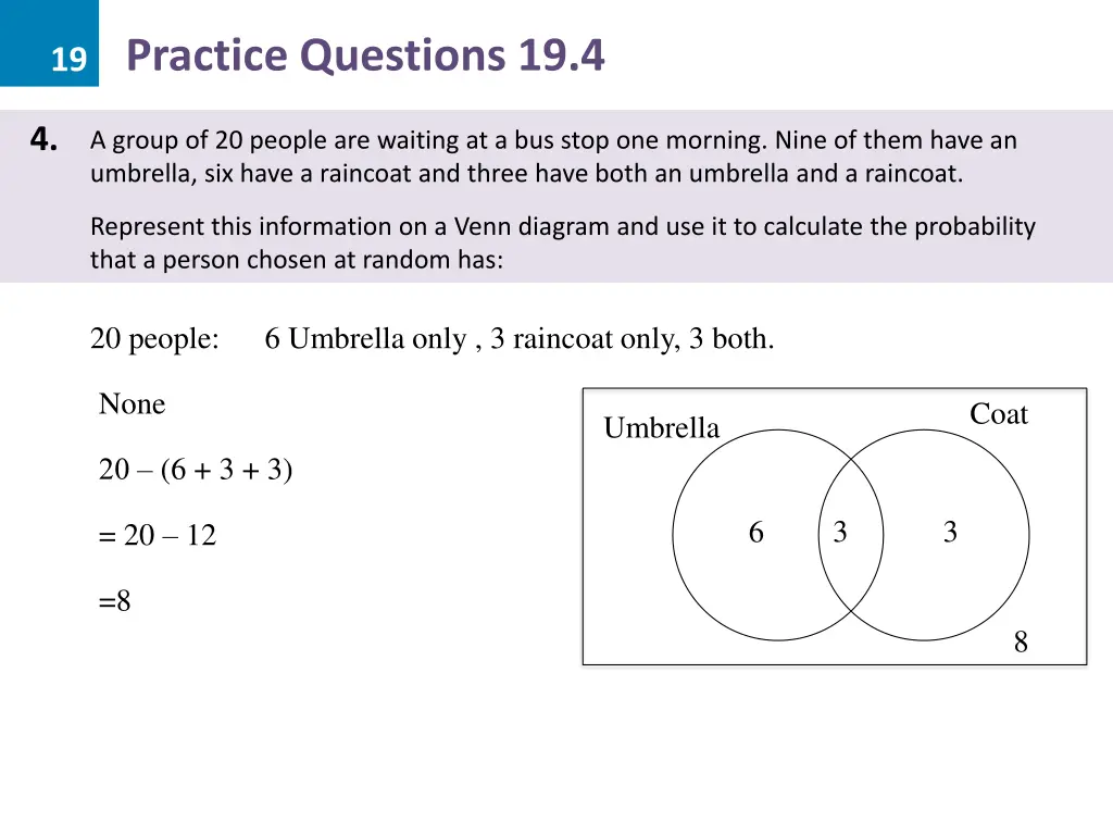 19 practice questions 19 4 20