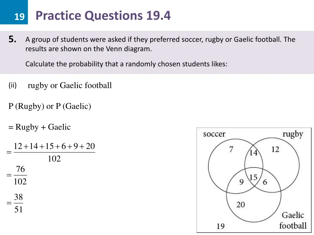 19 practice questions 19 4 26