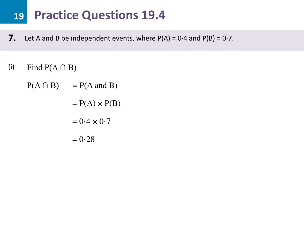 19 practice questions 19 4 33