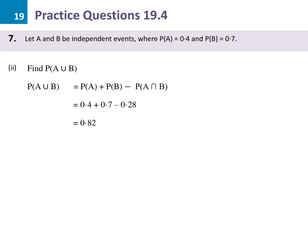 19 practice questions 19 4 34