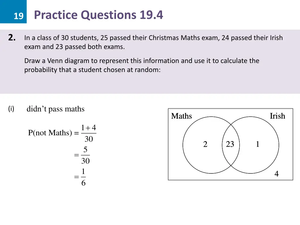 19 practice questions 19 4 5