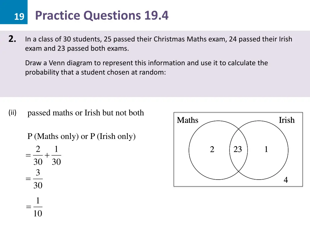 19 practice questions 19 4 6