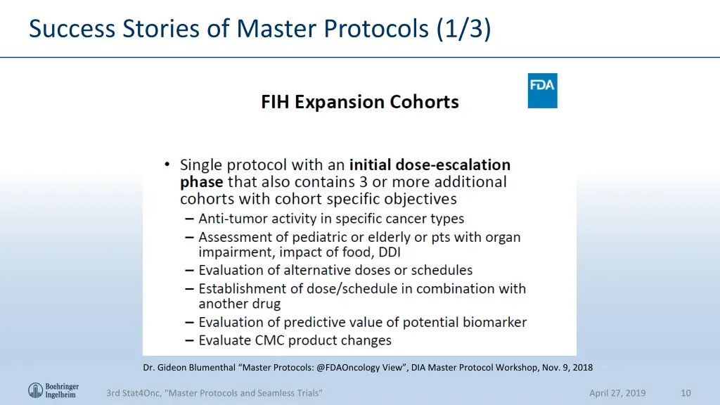 success stories of master protocols 1 3