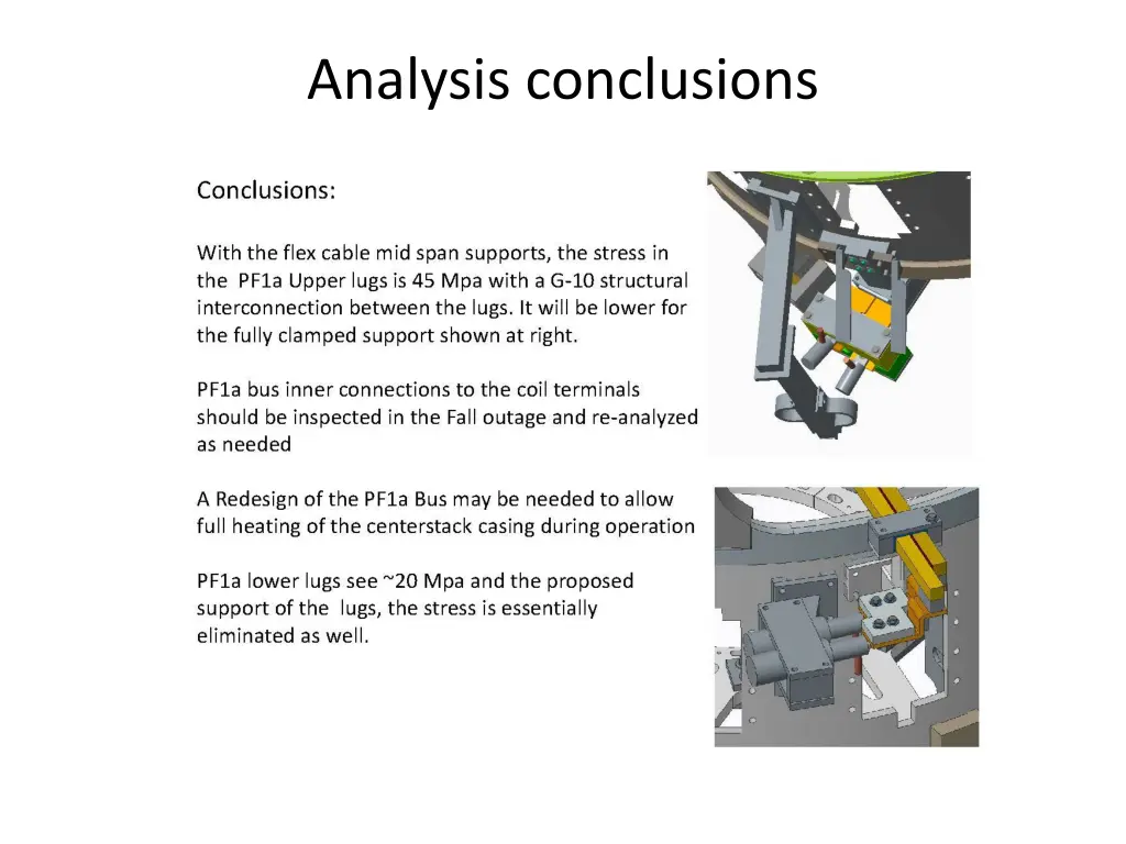 analysis conclusions