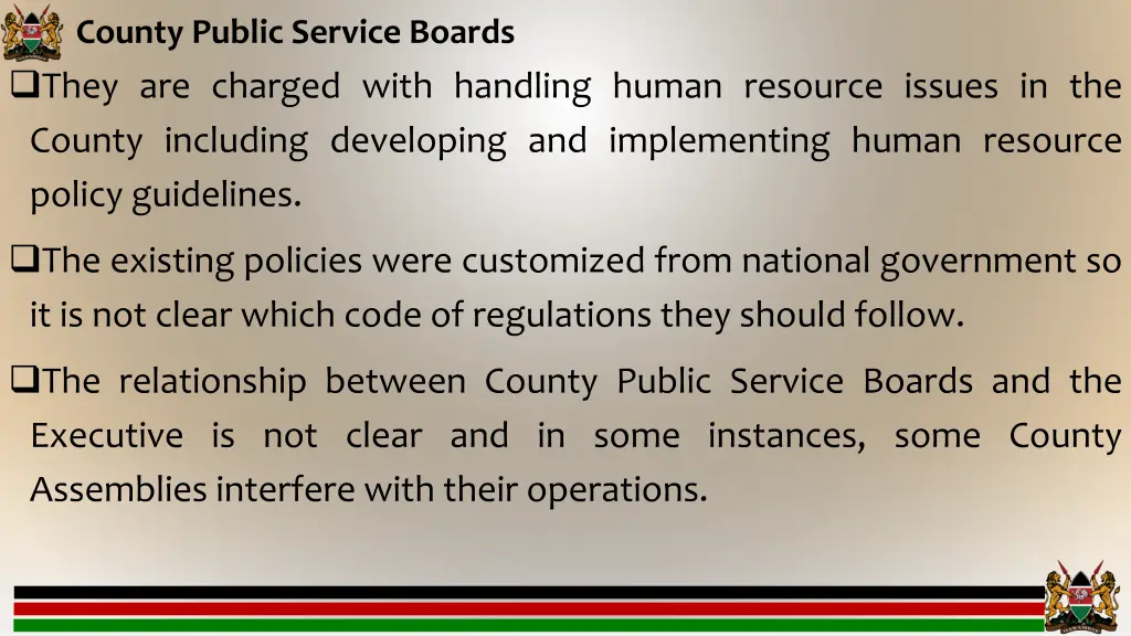 county public service boards they are charged