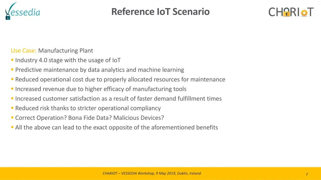 reference iot scenario