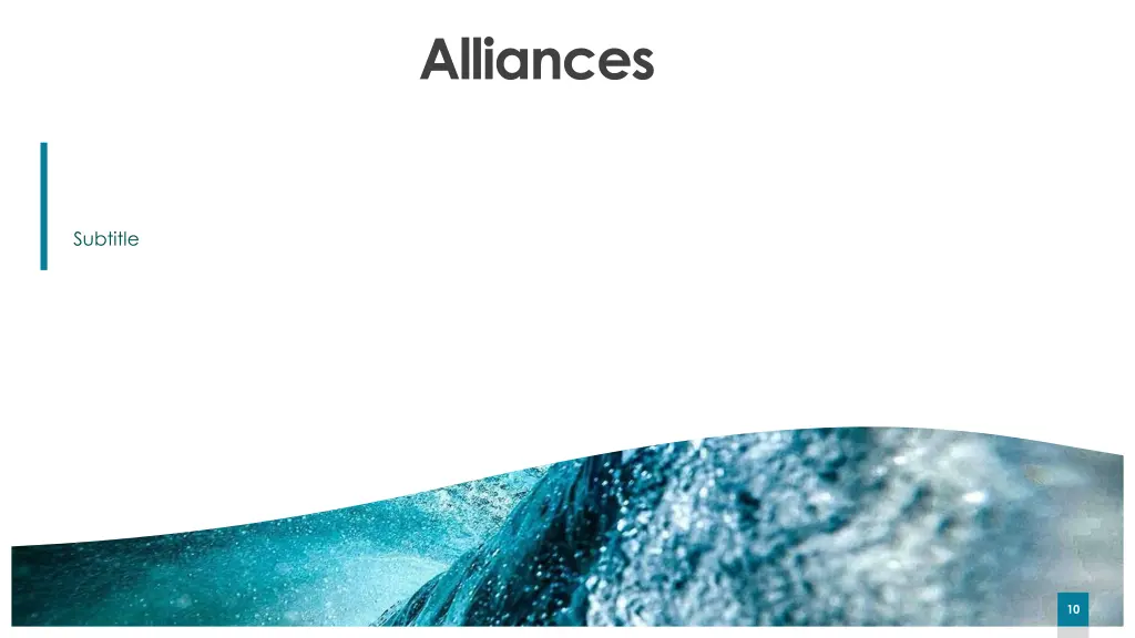 alliances