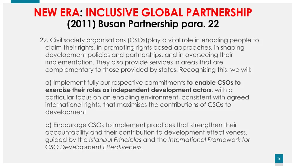 new era inclusive global partnership 2011 busan