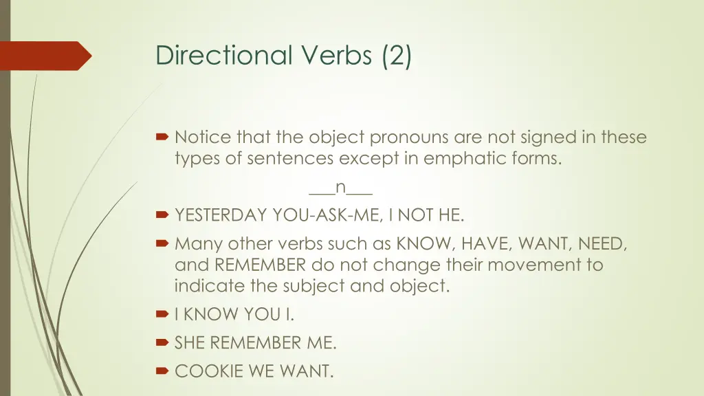 directional verbs 2