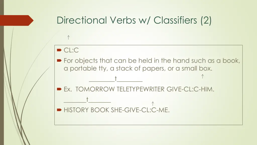 directional verbs w classifiers 2