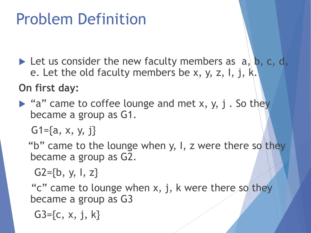 problem definition 1