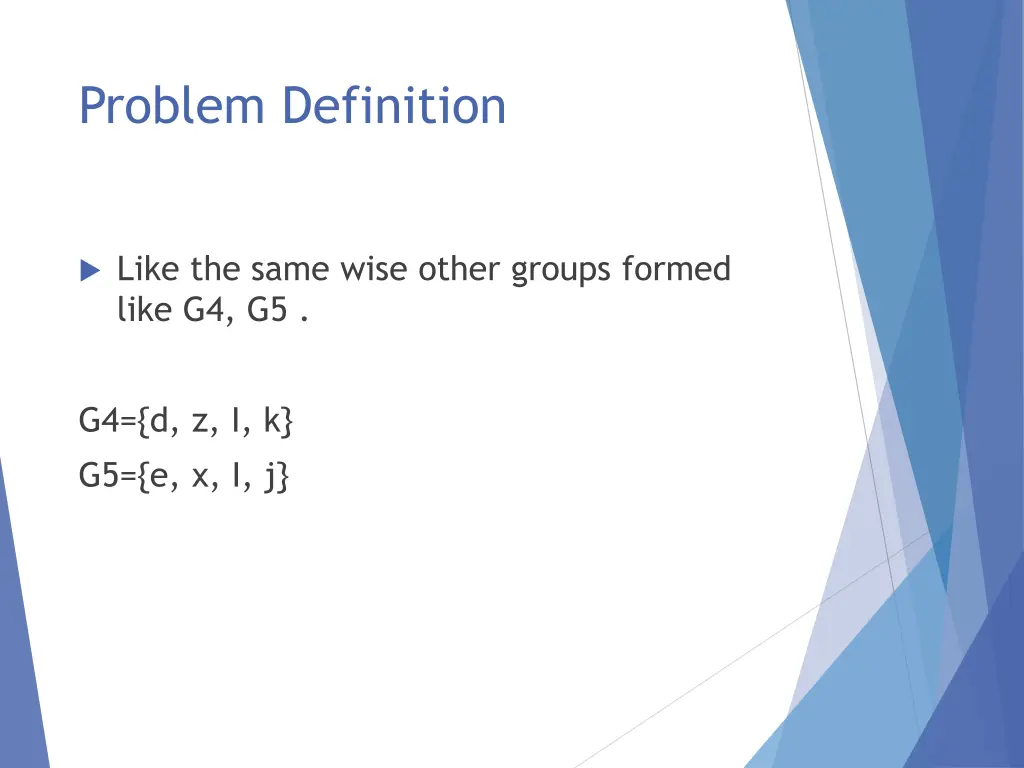 problem definition 2